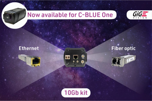 C-BLUE One: GigE VISION 10Gb!
