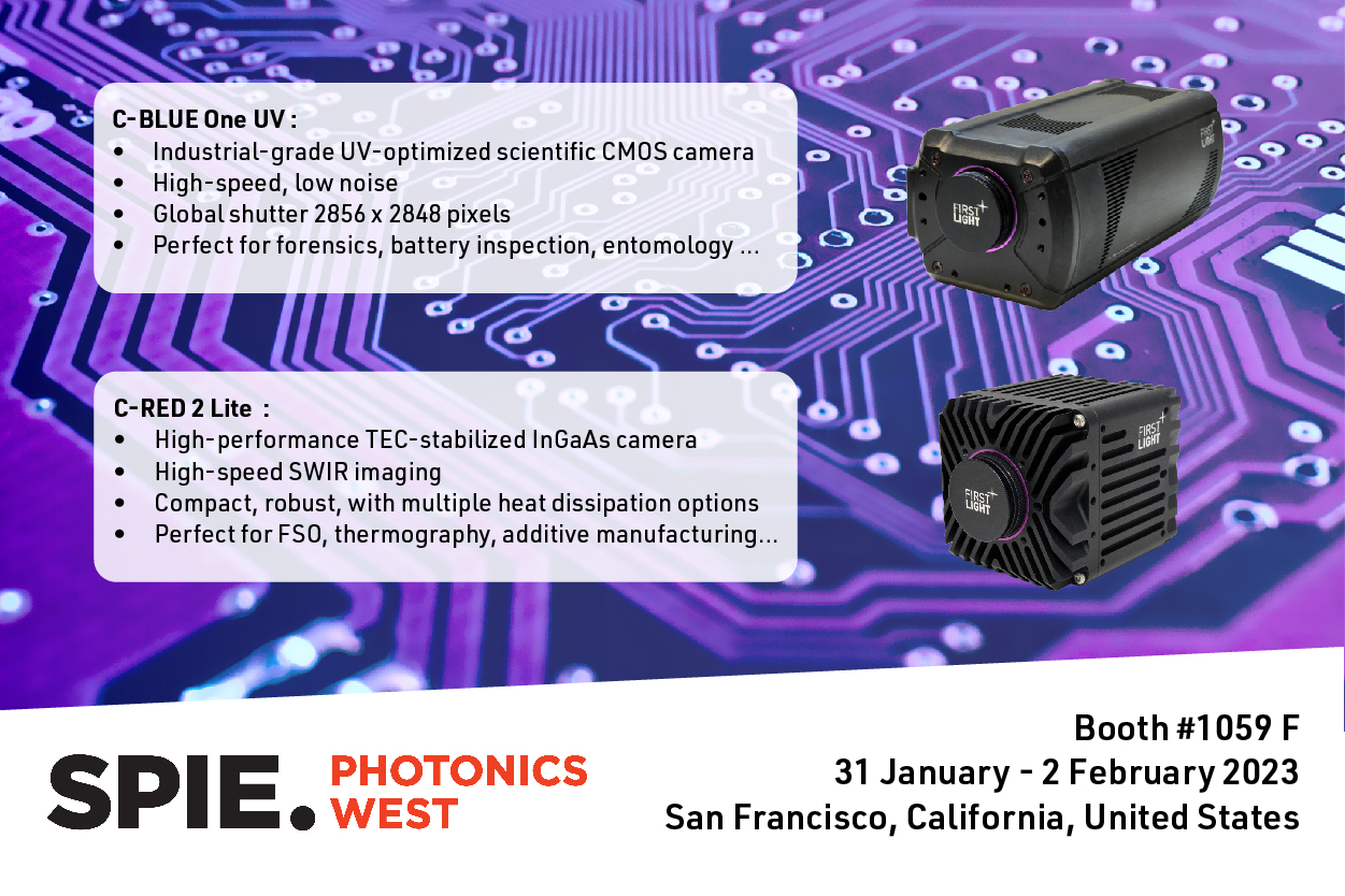 MEET OUR TEAM AT PHOTONICS WEST !
