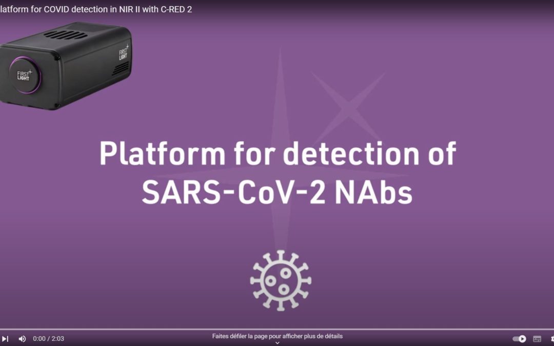 FRET Platform for COVID detection in NIR II